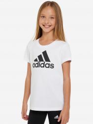 Футболка для девочек , Белый Adidas