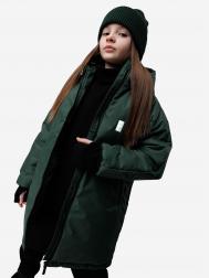 Куртка - пальто весенняя детская , Зеленый BODO