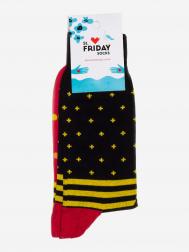 Носки с узорами St.Friday Socks с горошинами Черные, Черный St. Friday
