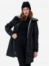 Куртка женская демисезонная удлиненная с капюшоном , Черный PATER'C LEGION