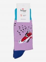 Носки с рисунками St.Friday Socks - Похищение европы, Розовый St. Friday