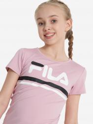 Футболка для девочек , Розовый FILA