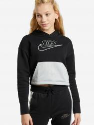 Худи для девочек  Sportswear Club, Черный Nike