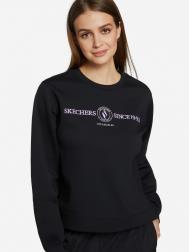 Свитшот женский , Черный SKECHERS
