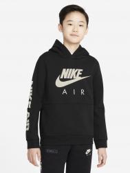 Худи для мальчиков  Air, Черный, размер 137-147 Nike