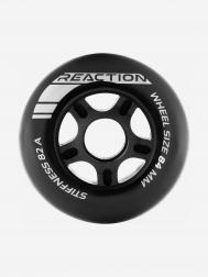 Набор колес для роликов  84 мм, 82А, 4 шт, Черный, размер Без размера REACTION