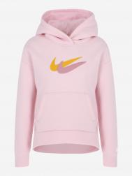 Худи для девочек  Print Pack, Розовый, размер 122 Nike