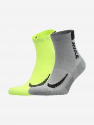 Носки  Multiplier, 2 пары, Серый, размер 45-49 Nike
