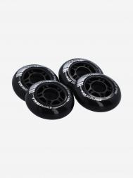 Набор колес для роликов  72 мм, 80А, 4 шт., Черный, размер Без размера REACTION