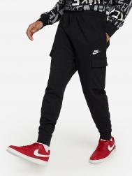 Брюки мужские  Sportswear Club French Terry, Черный, размер 52-54(184) Nike
