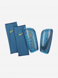 Щитки футбольные  Mercurial Lite SuperLock, Синий, размер 150-160 Nike