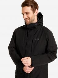 Куртка утепленная мужская  West Coast, Черный, размер 44 Jack Wolfskin