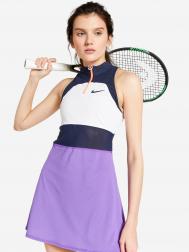 Платье Court Slam, Фиолетовый, размер 40-42 Nike