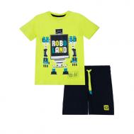 Комплект для мальчика (футболка и шорты) Robots 32212229 PlayToday