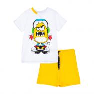 Комплект трикотажный для мальчиков: футболка, шорты Monsters kids boys 12312163 PlayToday