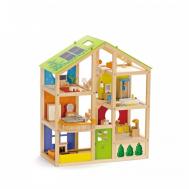 Кукольный дом для мини-кукол с мебелью (33 предмета) Hape