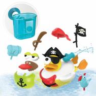 Игрушка водная Утка-пират с водометом и аксессуарами Yookidoo