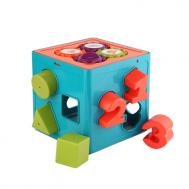 Развивающая игрушка  Кубик с сортером 2 в 1 Let`s Be Child