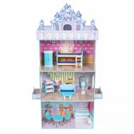 Дом кукольный сборный с комплектом мебели Игруша