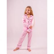 Пижама детская (брюки и рубашка) Малиновые сны
