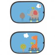 Солнцезащитные шторки Tenda Giraffe Elephant 2 шт. Nuovita