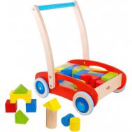 Деревянная игрушка  Тележка с кубиками TKC281A Tooky Toy