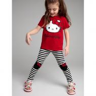 Комплект для девочек Cherry kids girls (футболка, брюки) PlayToday