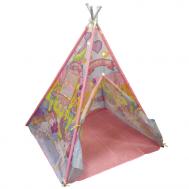 Палатка Радужный Единорог с гирляндой на батаре 2АА 56х35х6 см Veld CO
