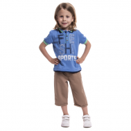 Комплект одежды для мальчика (футболка, бриджи) G-KOMM18/49 Cascatto