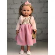 Кукла Нэни блондинка в розовом платье и меховой кофточке 42 см Lamagik S.L.