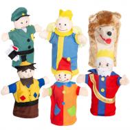 Набор перчаточных кукол для детского игрового театра 6 шт. roba