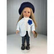 Кукла Нэни в голубом жакете юбке и синем берете 33 см Lamagik S.L.