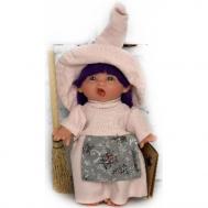 Пупс-мини Ведьмочка в бледно-розовом платье и шляпе 18 см Lamagik S.L.