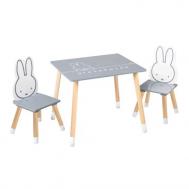 Комплект детской мебели  Miffy (стол, два стульчика) roba