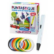 Набор: 3D-ручка Xeon и PLA-пластик 7 цветов Funtastique