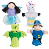 Набор перчаточных кукол для детского игрового театра 4 шт. roba