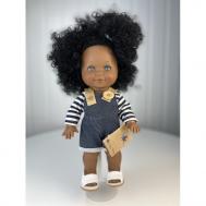 Кукла Бетти темнокожая в джинсовом комбинезоне 30 см Lamagik S.L.