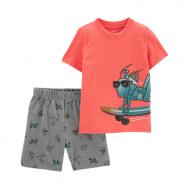 Комплект для мальчика 2 предмета (футболка, шорты) Carter`s