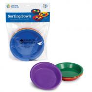 Цветные тарелки для сортировки канцелярских товаров (6 элементов) Learning Resources