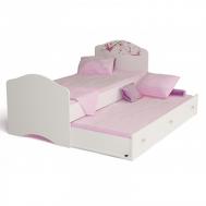 Подростковая кровать  Фея с рисунком без страз без ящика 190x90 см ABC-King