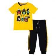 Комплект трикотажный для мальчиков: футболка, брюки Monsters kids boys 12312168 PlayToday