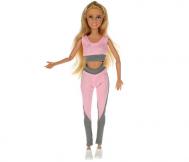 Кукла София в спортивной форме для занятий йогой 29 см Карапуз