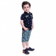 Комплект одежды для мальчика (футболка, бриджи) G-KOMM18/37 Cascatto