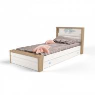 Подростковая кровать  Mix Ocean №4 с мягким изножьем 190x90 см ABC-King