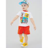 Комплект для мальчиков Best friend baby boys (футболка, шорты) 12333006 PlayToday