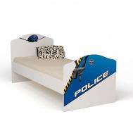 Подростковая кровать  Police без ящика 190x90 см ABC-King