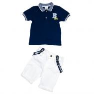 Комплект одежды для мальчика (футболка, бриджи, подтяжки) G-KOMM18/03 Cascatto