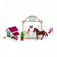 Лошади для гостей Ханны с собакой Руби серия Horse Schleich