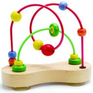 Деревянная игрушка  лабиринт Цветные шарики Hape