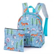 Детский рюкзак с сумочкой для еды Winter Forest kids
